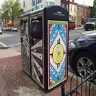Phone Dustbin Type The Intelligent Dustbin Mobile Phone Charging And Automatic Door Operator