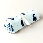 Organic muslin swaddle blankets for child