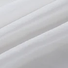 High Quality 8mm 140cm Width White Plain Color Silk Georgette Fabric for Printing