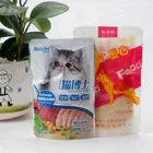 Pet cat dog treat food bag custom plastic bags retort pouch