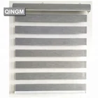 Home window decorative double layers day night zebra blinds