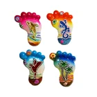 Good quality Eco-friendly tourist souvenir polyresin magnet custom fridge