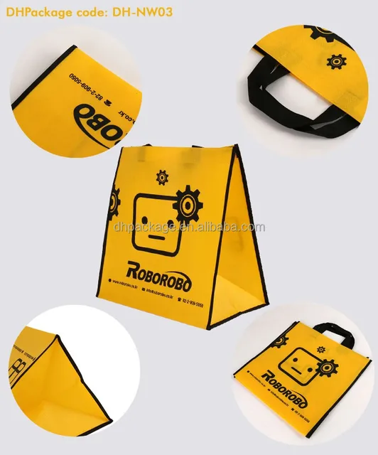 custom design xmas christmas gift non woven bag