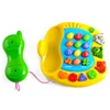 Electric educational musical kids plastic toy telephones