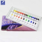 Professional 12ml 12 colors acrylic color paint set