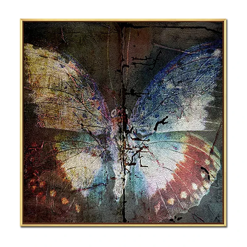 Arte famosas peças melhor abstrato da borboleta pintura