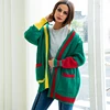Winter Warm Long Sleeve Women Shrug Loose Plus Size Sweaters Latest Fashion Cardigan