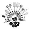 Amazon Hot Sale 25 Piece Durable Dishwasher Safe Stainless Steel Kitchen Gadget Set