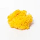 Recycled solid color polyester staple fiber for Nonwoven Cleaning Cloth