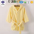Winter Pajamas Coral Velvet Robes Hooded Sleepwear Girls Bathrobe