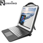 12 inch 4G lte 4G+64G Industrial Rugged tablet pc win 10 with barcode scanner