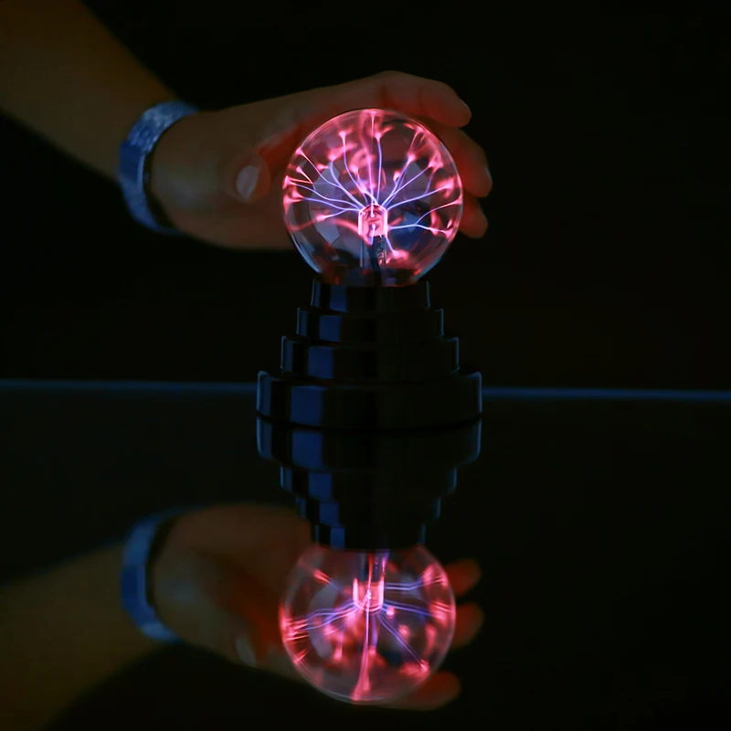 3 Inch Usb Plasma Sphere Led Crystal Magic Ball Light Static