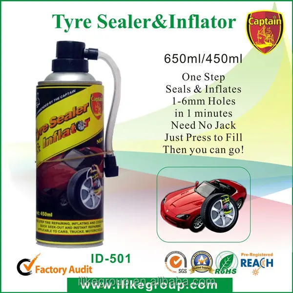 Tyre Repair Materials Tire Inflator Foam Fix A Flat - Buy Tyre Repair 