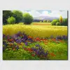 Canvas landscape modern artistic impressions paintings for living room decoration