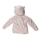 Wholesale custom cartoon animal warm thick faux fur new born winter baby clothes