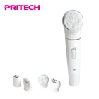 PRITECH Multi-Functional Beauty Equipment Sonic Rechargeable 5 in 1 Body Face Personal Care Set