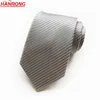 Classical All Match Pure Color Tie Jacquard Polyester Business Suit Tie Wholesale