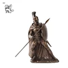 life size casting Sparta hero Leonidas greek warrior statue with spear and shield BRL-166