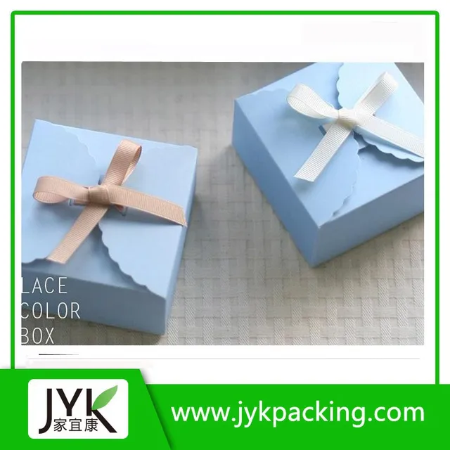 2015 popular cute paper wedding candy box and gift packaging