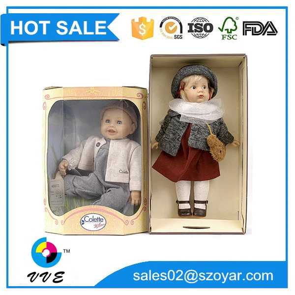 fancy dolls paper box gift box packaging box