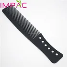Carbon fiber antistatics professional barber hair comb hair cut comb