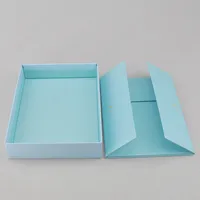 hot sale luxury gift box flat folding paper gift box