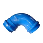 Ductile Iron Double Socket 90 degree bend For PVC Pipe