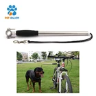 2017 new model pet supplies Dog Bicycle Leash for One Pet, Cycling, Running Pet Attachment Stainless Steel
