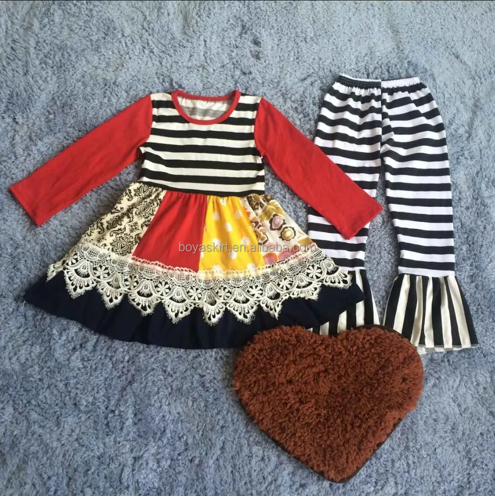 Children Boutique Clothing Skirts Sets Spring Fall Persnickety Remake