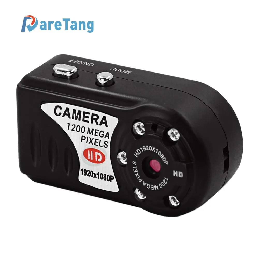 high quality 1200 mega pixels hd 1080p mini spy hidden camera