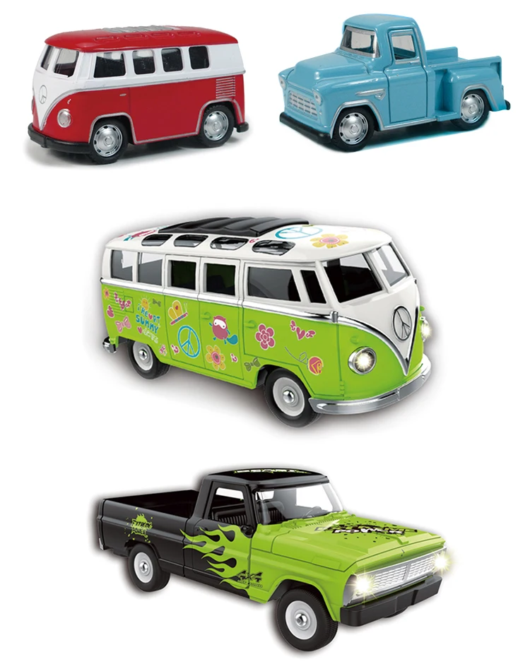 collection kids gift pull back diy diecast car model for
