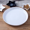 8 inch cheap bulk glaze salad plate restaurant dinner ceramic fruit plates
