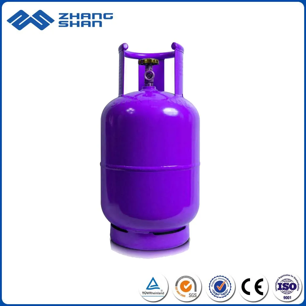 Zimbabwe 4.5KG empty refillable LPG Gas Cylinder with burner, View LPG