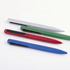 Multifunctional executive twist mechanism flexible metal ball point pen with personalised logo promotional