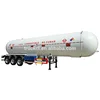 Promotional 20Tons Ammonia Transport Semitrailer for Liquid NH3 Tank Trailer sale in Kuwait
