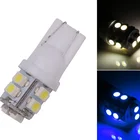 T10 W5W 194 168 501 10 LEDS 10SMD Pure White Car Auto Replacement Light Side Wedge Rear Bulb Lamp DC12V