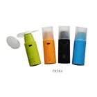 Plastic battery power travel handheld mini fan with lid