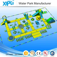 Giant Inflatable Floating Water Park Customized