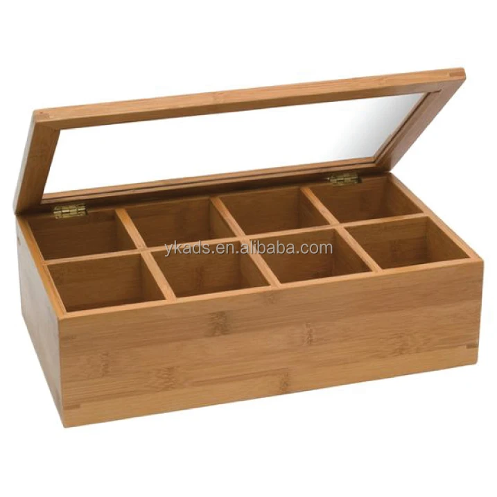 customized size elegant wooden tea gift box