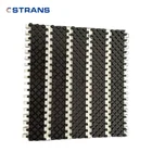 Plastic conveyor modular rubber top belt conveyor belt transmission belt