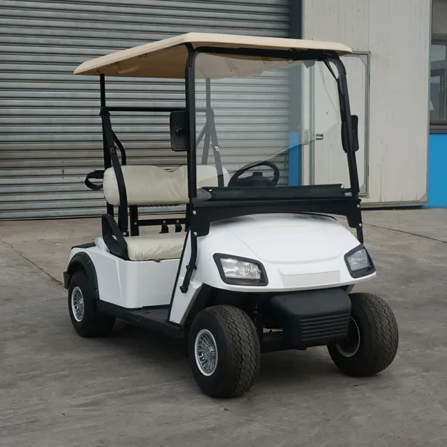 2018 New Design 4 Wheels electric golf cart 2 seats