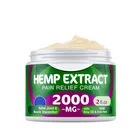 Hemp Cream for Pain Relief - 2000 Mg - Hemp Oil Cream for Sore Muscles & Joint Pain