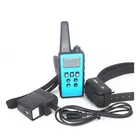 1000 ft remote 3 dogs control 0-100 levels shock vibrate tpu training pet collar