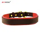 Dog Accessories Soft Leather Dog Collar