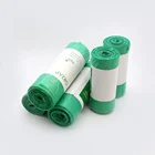 Biodegradable garbage bag with logo printing