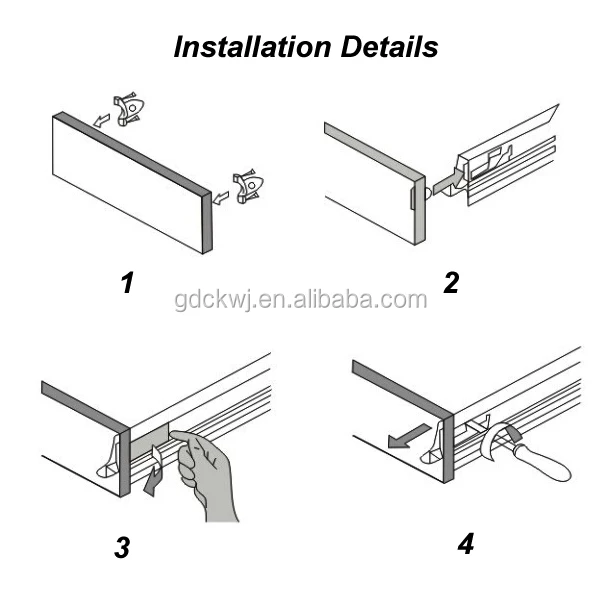 kitchen cabinet drawer channel soft close drawer slides cabinet drawer slide for sale