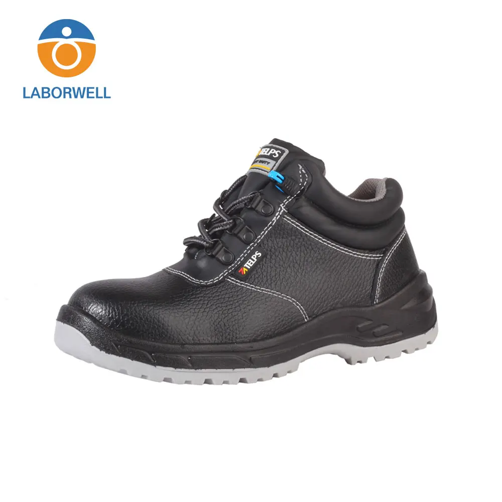 puncture proof steel toe safety shoes footwear leather for