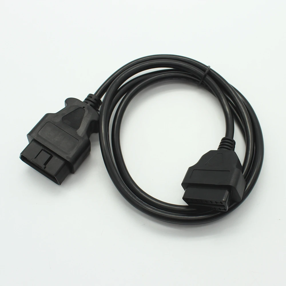 16Pin Male to Female ELM327 OBD II OBD2 Extension Connector Cable 1.5M