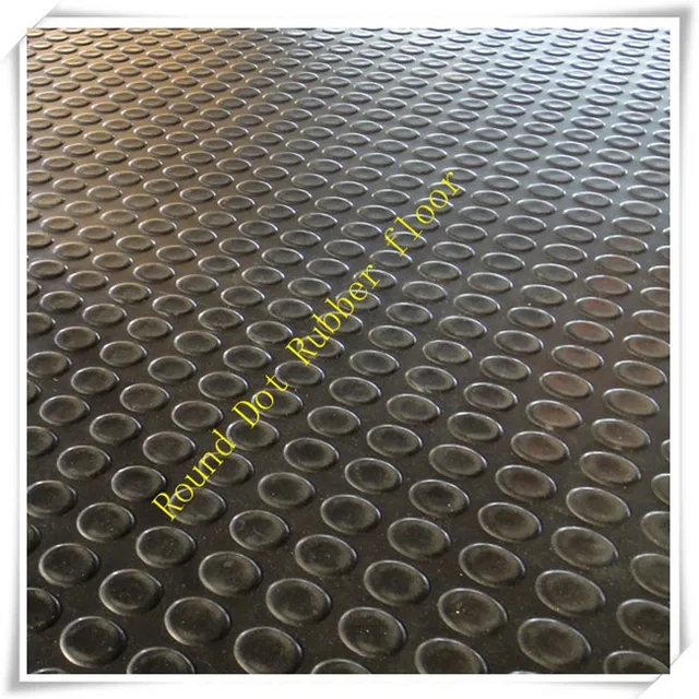 dots rubber mat