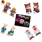 factory Animal PVC material shaped pig coin bank plastic money box piggy bank